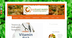 Desktop Screenshot of eatplant-based.com